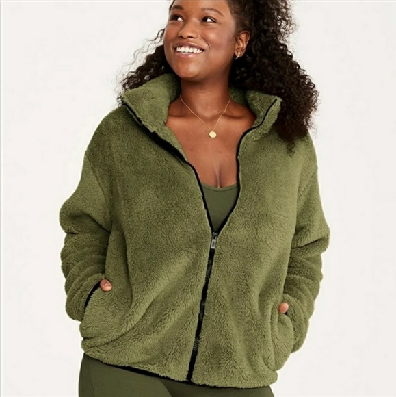 PINK Victoria's Secret Jackets & Blazers - Pink VS | Sherpa Jacket